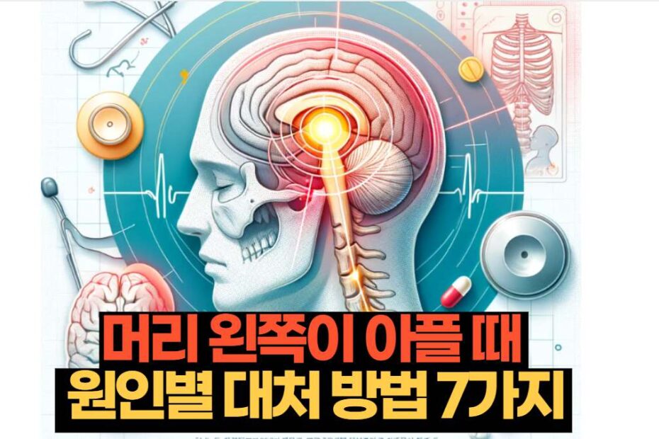 머리 왼쪽이 아플 때   원인별 대처 방법 7가지 