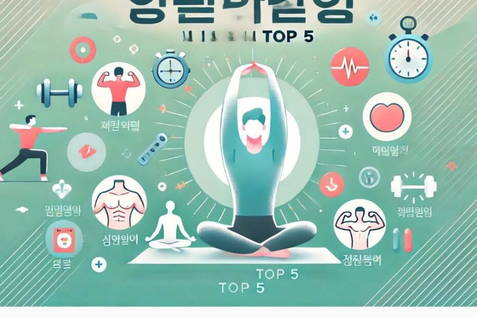 하루 5분만 투자하세요! 근육 경직 완화 운동법 TOP 5